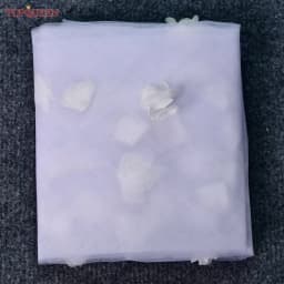 TOPQUEEN V20 Soft Bridal Veils 3d Floral Wedding Veil Single Tier Hand-stitched Long Cathedral Wedding Veil with 3D Flowers