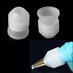 10Pcs Fashion Icing Piping Nozzles Tips Cake Decorating Converter Coupler Pastry Tool Home Tips