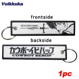 1 PC Wholesale Aviation Keychain Top Gun Maverick Medical Bag Both Sides Embroidery Car Tag Key Accessories Backpack Pendant