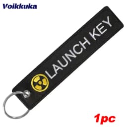 1 PC Wholesale Aviation Keychain Top Gun Maverick Medical Bag Both Sides Embroidery Car Tag Key Accessories Backpack Pendant