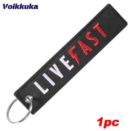 1 PC Wholesale Aviation Keychain Top Gun Maverick Medical Bag Both Sides Embroidery Car Tag Key Accessories Backpack Pendant