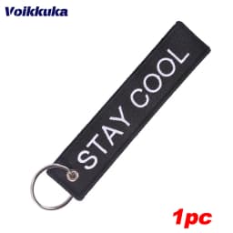 1 PC Wholesale Aviation Keychain Top Gun Maverick Medical Bag Both Sides Embroidery Car Tag Key Accessories Backpack Pendant