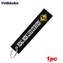 1 PC Wholesale Aviation Keychain Top Gun Maverick Medical Bag Both Sides Embroidery Car Tag Key Accessories Backpack Pendant