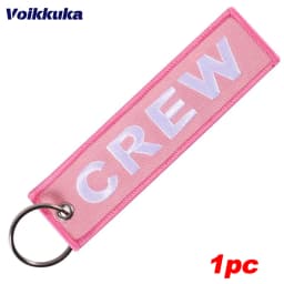 1 PC Wholesale Aviation Keychain Top Gun Maverick Medical Bag Both Sides Embroidery Car Tag Key Accessories Backpack Pendant