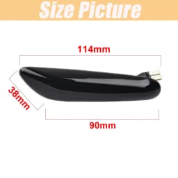 Sequential Flashing LED Turn Signal Side Marker Light For BMW E60 E61 E90 E91 E87 E81 E83 E84 E88 E92 E93 E82 E46 1 3 5 Series