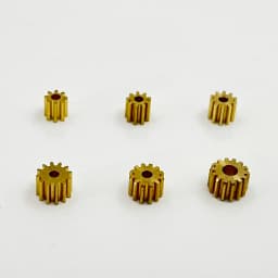 0.5 Modulus 8T 9T 10T 12T 14T Metal Copper Brass Gear Pinion Transmission Gear Fit Motor 2mm 2.3mm 3.17mm Shaft DIY RC Toy Car