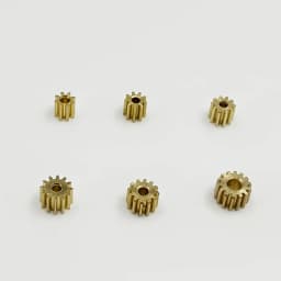 0.5 Modulus 8T 9T 10T 12T 14T Metal Copper Brass Gear Pinion Transmission Gear Fit Motor 2mm 2.3mm 3.17mm Shaft DIY RC Toy Car