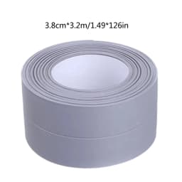 1 Roll of Waterproof and Mold Proof Toilet Sealing Strip, Kitchen Bathroom Self-Adhesive Sealing Tape, Bathroom Waterproof Tape