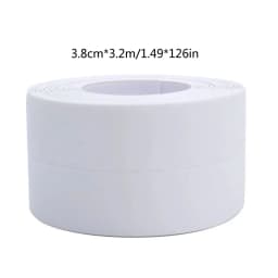 1 Roll of Waterproof and Mold Proof Toilet Sealing Strip, Kitchen Bathroom Self-Adhesive Sealing Tape, Bathroom Waterproof Tape