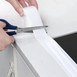 1 Roll of Waterproof and Mold Proof Toilet Sealing Strip, Kitchen Bathroom Self-Adhesive Sealing Tape, Bathroom Waterproof Tape
