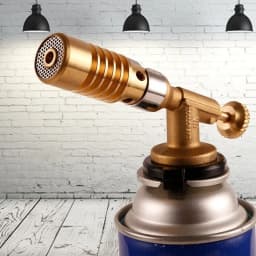 Gas Burner Flame Gas Torch Flame Gun Blowtorch Cooking Soldering Butane Auto Ignition Gas-Burner Lighter Heating Camping