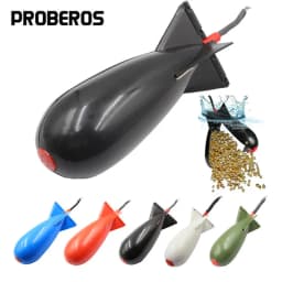 PRO BEROS Carp Fishing Rocket Feeder Spod Float Lure Bait Holder Spomb Pellet Rockets Feeders Position Gear Accessories