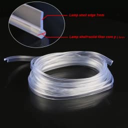 2.5mm Car Interior Decorative LED Fiber Optic Neon Wire Strip Light Guide Extension Accessories For Ambient Lighting Equipment