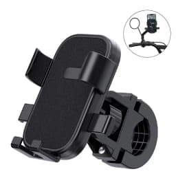 Anti-slip Phone Mount 360° Rotatable Adjustable Bike Phone Mount for Outdoor Cycling, Mountain Bike Accessories