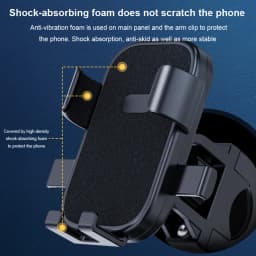 Anti-slip Phone Mount 360° Rotatable Adjustable Bike Phone Mount for Outdoor Cycling, Mountain Bike Accessories