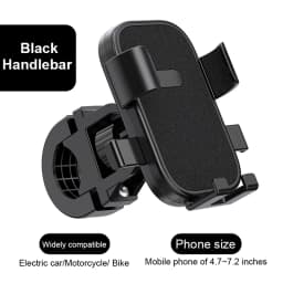 Anti-slip Phone Mount 360° Rotatable Adjustable Bike Phone Mount for Outdoor Cycling, Mountain Bike Accessories