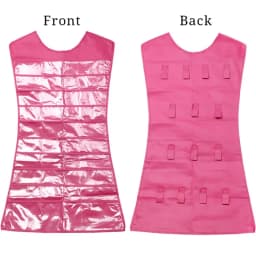 Creative Dress Shape Jewelry Holder Hanging Storage Bag Necklace Bracelet Earring Ring Jewelry Organizers Storage Jewelry Box A-