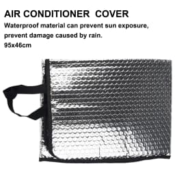 46x95CM Air Conditioning Cover Outdoor Sun Rainproof Anti-Dust Anti-Snow Cleaning Cover Home Air Conditioner Keep Cleaning Tool