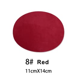 4Pcs Iron On Patches Repair Patches Oval Suede Cowhide Elbow Patches Elbow Knee Velvet Patches for Sweater Repair Clothing Jeans
