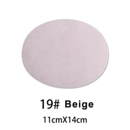 4Pcs Iron On Patches Repair Patches Oval Suede Cowhide Elbow Patches Elbow Knee Velvet Patches for Sweater Repair Clothing Jeans