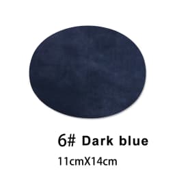 4Pcs Iron On Patches Repair Patches Oval Suede Cowhide Elbow Patches Elbow Knee Velvet Patches for Sweater Repair Clothing Jeans