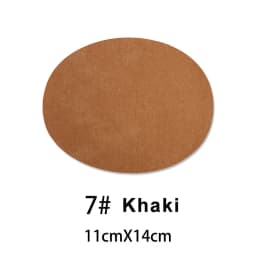 4Pcs Iron On Patches Repair Patches Oval Suede Cowhide Elbow Patches Elbow Knee Velvet Patches for Sweater Repair Clothing Jeans