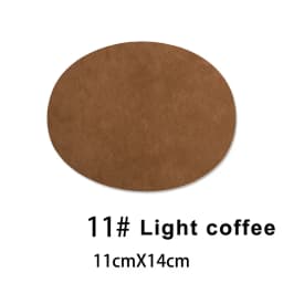 4Pcs Iron On Patches Repair Patches Oval Suede Cowhide Elbow Patches Elbow Knee Velvet Patches for Sweater Repair Clothing Jeans