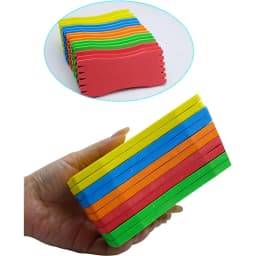 10Pcs Fishing Foam Spools Fishing Line Winding Board Rig Holder Fishing Line Accessories Rig Winders Random Colour