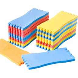 10Pcs Fishing Foam Spools Fishing Line Winding Board Rig Holder Fishing Line Accessories Rig Winders Random Colour