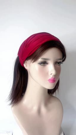 New Summer Women Solid Cotton Headband Elastic Wide Soft Girls Sports Yoga Knotted Headband Running Sweatband For Tennis Gym