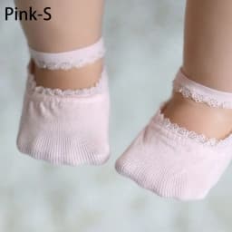 Rubber Soles Infant Solid Color Anti-slip Socks Lace Socks Baby Socks Newborn Socks Summer