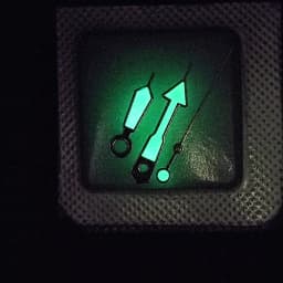 Watch Accessories Pointer NH 35 NH36 Hands Green/Blue Super Luminous Suitable For NH 35 NH36 Movement