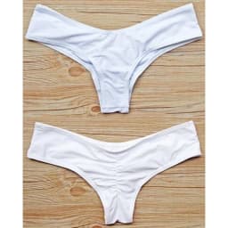 S-XL Sexy Women Bikini Brazilian Cheeky Bottom Thong V Swimwear Swimsuit Panties Briefs Women's swimsuit купальник же