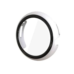 Tempered Glass+Cover For Google Pixel Watch PC Protective Case Full All-Around Bumper Screen Protector for Google Pixel Watch 2