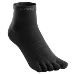 WRELS 1 Pair of New Quick-drying, Sweat-wicking, Breathable CoolMax Split-toe Sports Socks for Marathon Running Fitness Cycling