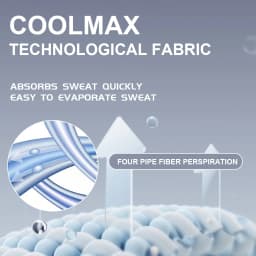 WRELS 1 Pair of New Quick-drying, Sweat-wicking, Breathable CoolMax Split-toe Sports Socks for Marathon Running Fitness Cycling