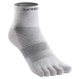 WRELS 1 Pair of New Quick-drying, Sweat-wicking, Breathable CoolMax Split-toe Sports Socks for Marathon Running Fitness Cycling