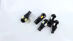 2PCS W5W CANbus White LED Motorcycle Position Parking Light FOR Kawasaki Z250 Z400 Z650 Z900 RS ER6F T10 194 Pilot Park Lights