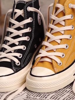 1Pair Shoelaces Classic Retro Double Weave Shoelace Canvas Cotton Flat Shoe Laces Sneaker Strings Bootlaces Sport Boot Shoe Lace