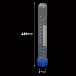 10 Pieces 50ML/15ML/10ML Laboratory Sample Screw Round Bottom Plastic Test Tube Ep Tube with Scale Screw Cap Centrifuge Tube