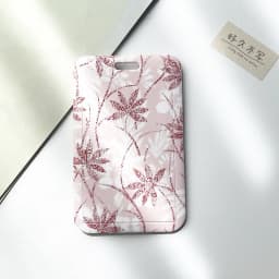 1 Pcs Simple And Fresh Flower Card Set Student Card Bus Access Protection Card Holder ABS Plastic Neck Rope Card Cover