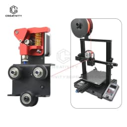 Upgrade Direct Drive Dual Gear Extruder Support Plate Kit for Ender-3 Ender 3 Pro CR 10,CR 10S Extruder Adapter 3D Printer Parts