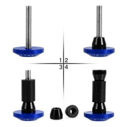 Motorcycle Accessories CNC Grips End Handlebar End Cap Plug For EXC SX MXR HONDA CRF450R Kawasaki Ducati Suzuki Yamaha Husqvarna