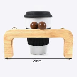 1Pc Deepeel 14-28cm Wooden Bag Handle Bags Closure Kiss Clasp Purse Frames Lock Buckles Handles DIY Sewing Brackets Accessories