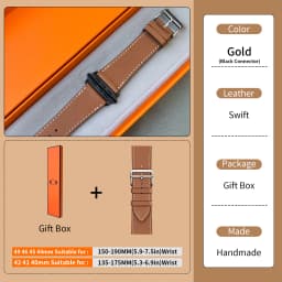 2026Kebitt For Apple Watch Series12 11 10 Ultra4 3 SE3 Strap High Quality Genuine Leather Band Iwatch 46 42 41 45 49mm Bracelet