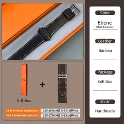 2026Kebitt For Apple Watch Series12 11 10 Ultra4 3 SE3 Strap High Quality Genuine Leather Band Iwatch 46 42 41 45 49mm Bracelet