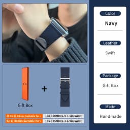 2026Kebitt For Apple Watch Series12 11 10 Ultra4 3 SE3 Strap High Quality Genuine Leather Band Iwatch 46 42 41 45 49mm Bracelet