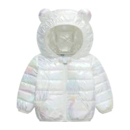 Glossy Fabric Antifouling Boys Girls Hooded Down Jackets Kids Winter Autumn Warm Outerwear Fashion Coat Children Casual Clothing