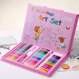 208 Pieces Set Watercolor Pen Set For Paintings Including Some Random Colored Tools Art Supplies For Sketching Artistic Gift