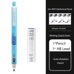 Japan Uni Kuru Toga Mechanical Pencil M5-450T 0.5mm Automatic Rotating Pencils lapices Art Sketch Student Stationery Supplies